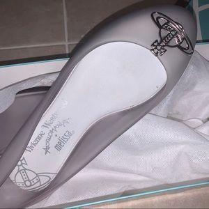 Vivienne Westwood X Melissa Clear Galaxy Flats